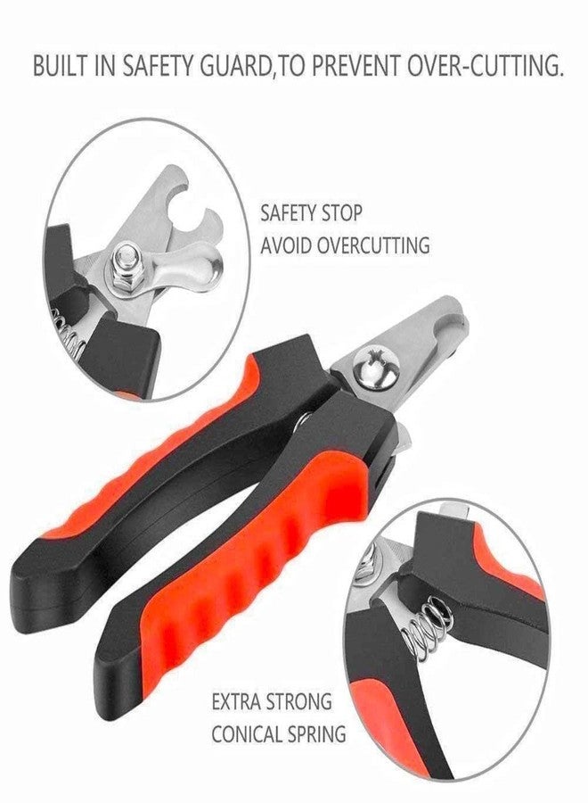 Pups&Pets Pets Grooming Set | Wooden Brush Medium, deshedding Glove & Nail Cutter for Dogs and Cats - Combo of 3 - Image 3